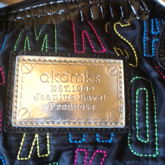 Akdmks Rainbow letter duffel bag - Picture 2 of 6